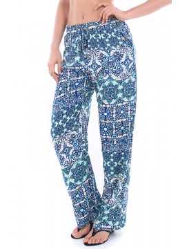 PANTALONA ESTAMPADA EM VISCOSE